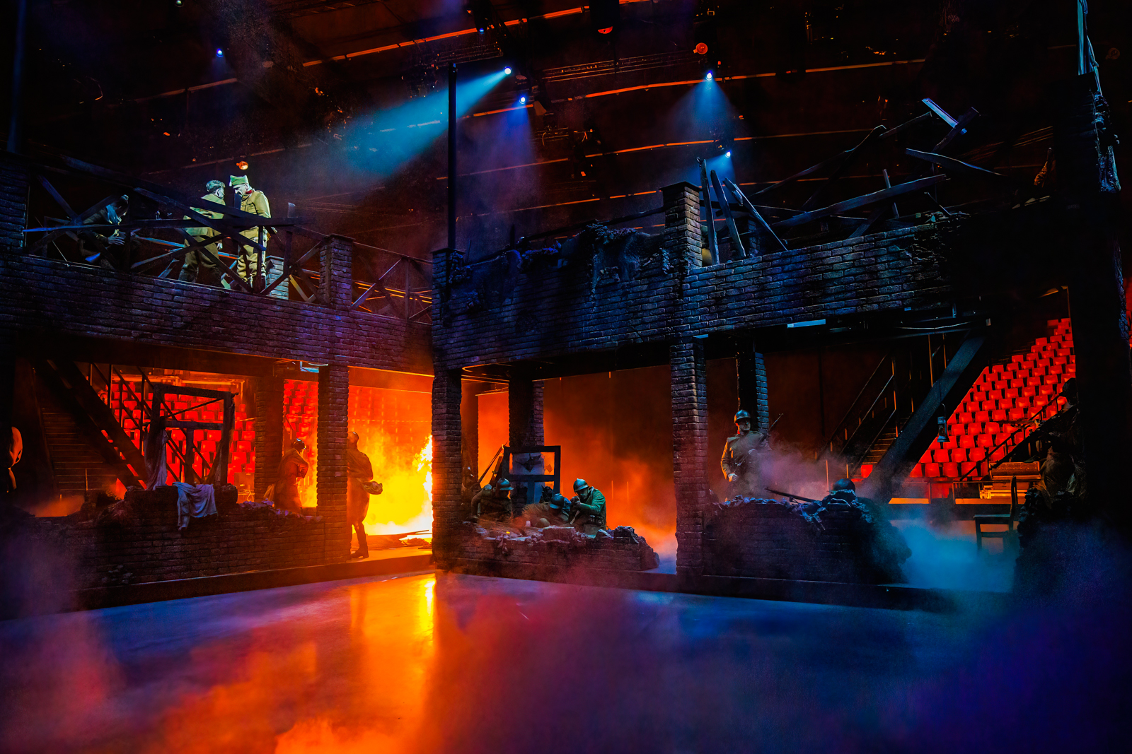 Preview musical "14-18" @ Studio 100, foto 3, foto's door Paul Jongeneelen - FrontView Magazine