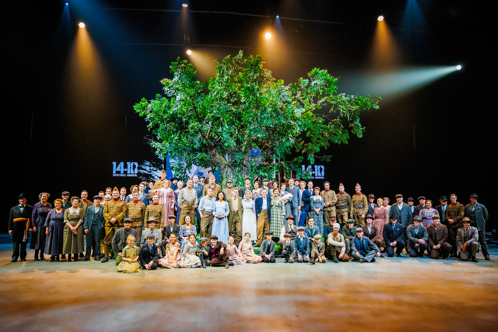 Preview musical "14-18" @ Studio 100, foto 12, foto's door Paul Jongeneelen - FrontView Magazine