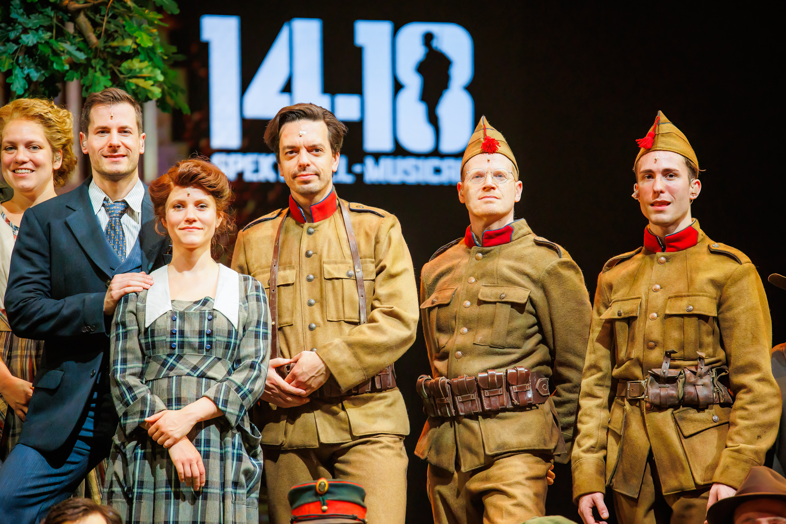 Preview musical "14-18" @ Studio 100, foto 15, foto's door Paul Jongeneelen - FrontView Magazine