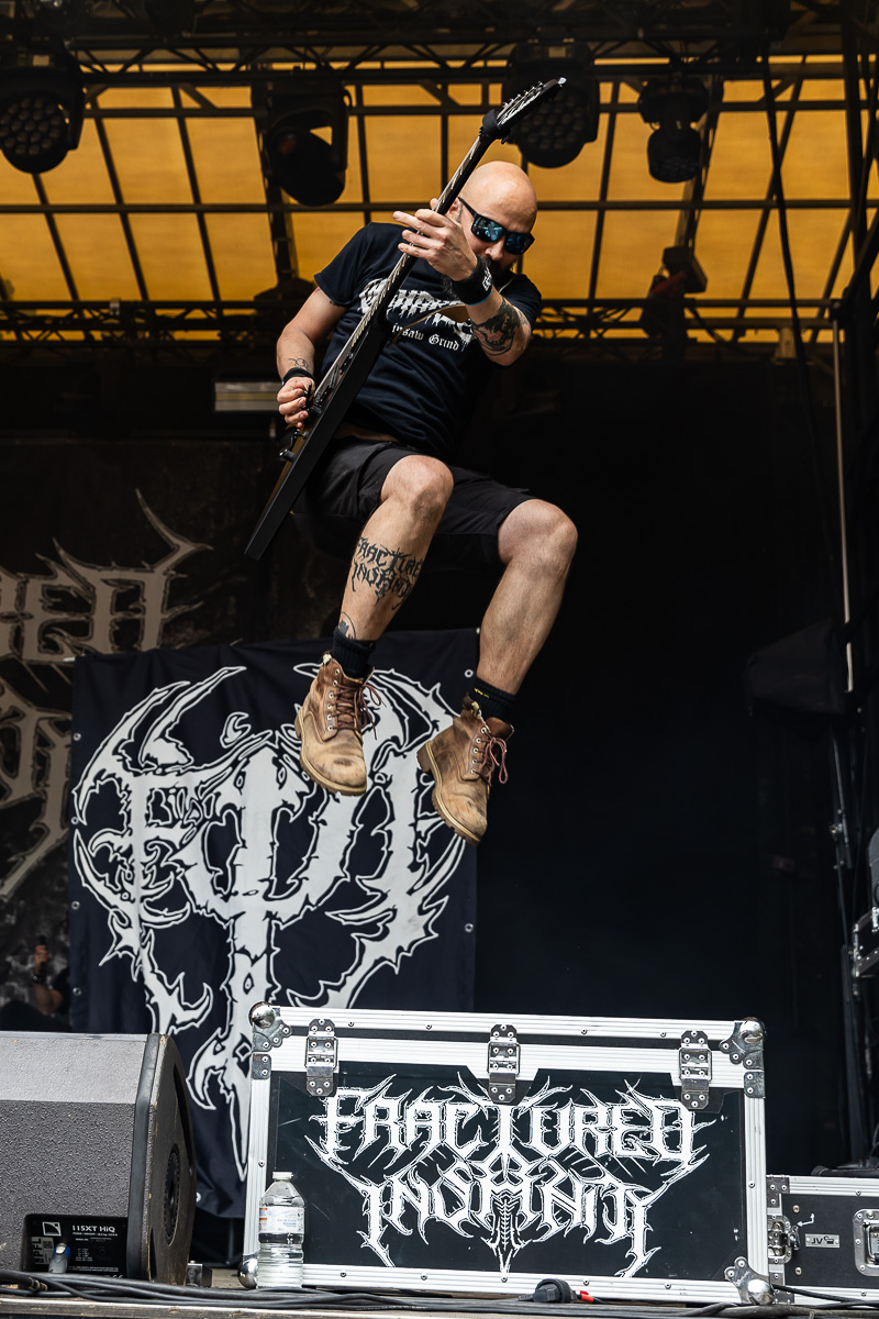 Fractured Insanity @ Antwerp Metal Fest 2024, picture 13, photographed by Marc Verdonck - FrontView Magazine