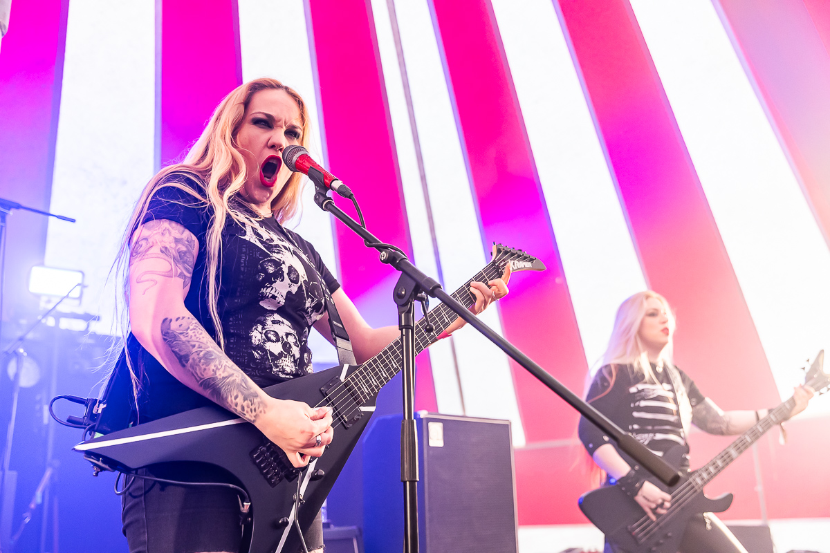 Nervosa @ Antwerp Metal Fest 2024, picture 2, photographed by Marc Verdonck - FrontView Magazine