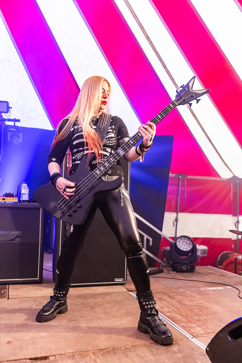 Nervosa @ Antwerp Metal Fest 2024, picture 3, photographed by Marc Verdonck - FrontView Magazine