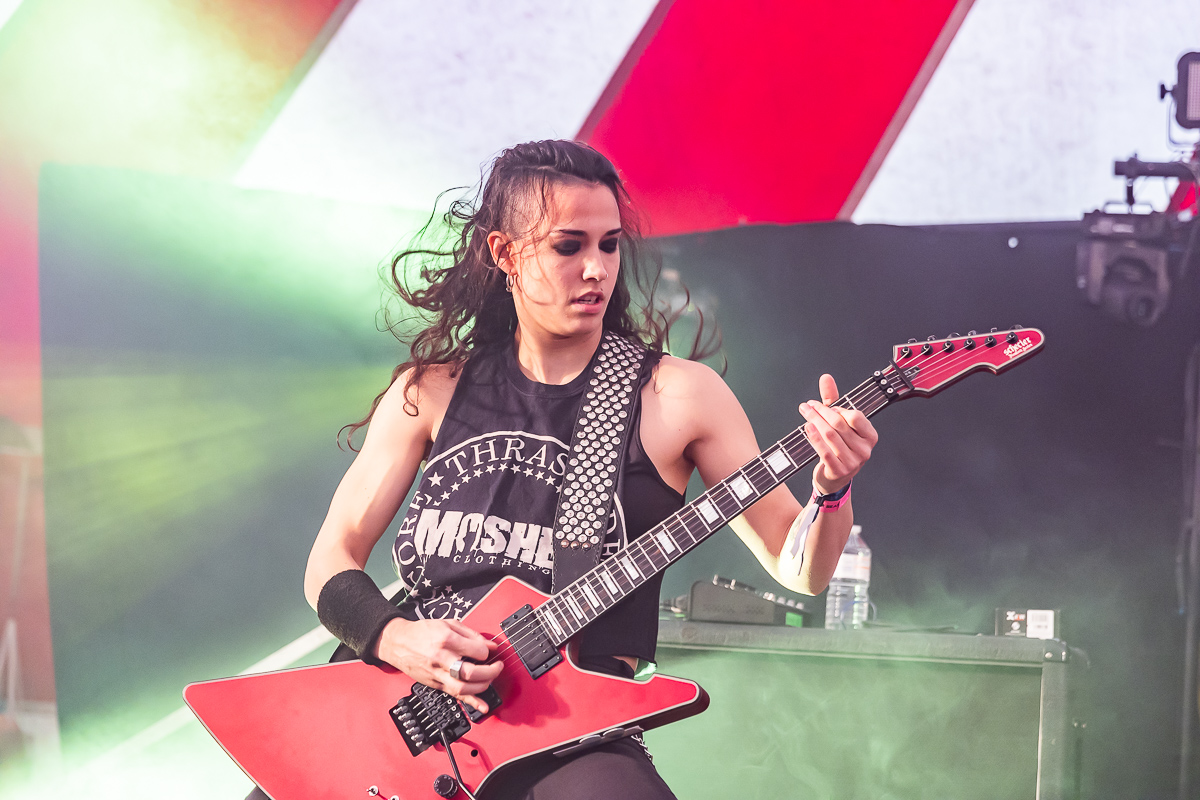 Nervosa @ Antwerp Metal Fest 2024, picture 12, photographed by Marc Verdonck - FrontView Magazine