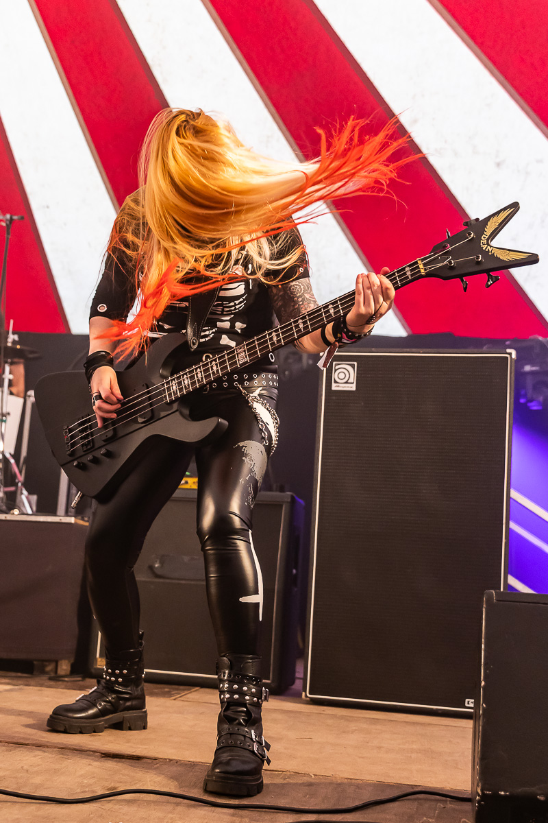 Nervosa @ Antwerp Metal Fest 2024, picture 13, photographed by Marc Verdonck - FrontView Magazine