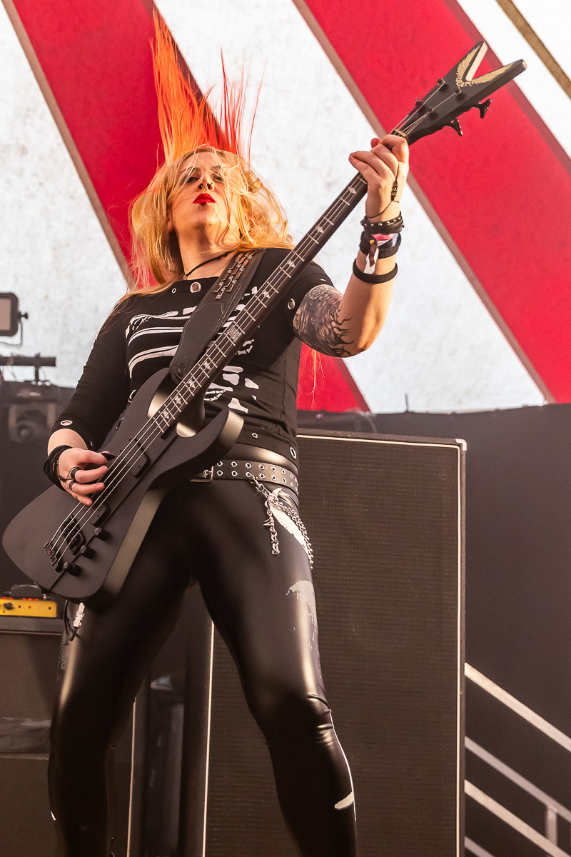 Nervosa @ Antwerp Metal Fest 2024, picture 16, photographed by Marc Verdonck - FrontView Magazine