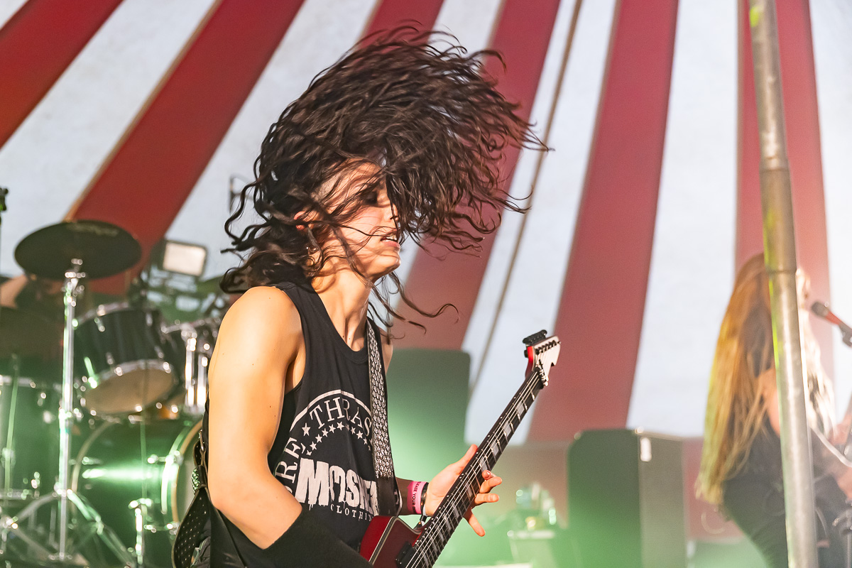 Nervosa @ Antwerp Metal Fest 2024, picture 20, photographed by Marc Verdonck - FrontView Magazine