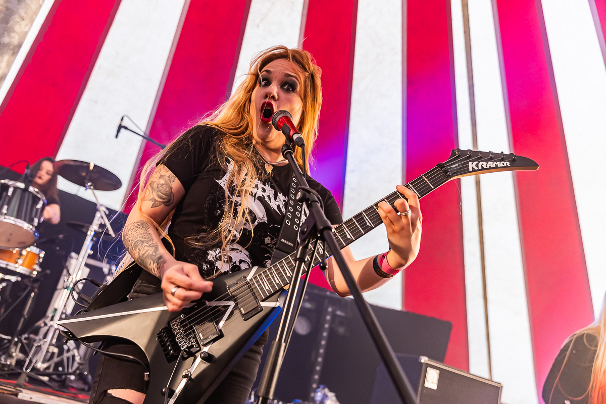 Nervosa @ Antwerp Metal Fest 2024, picture 21, photographed by Marc Verdonck - FrontView Magazine