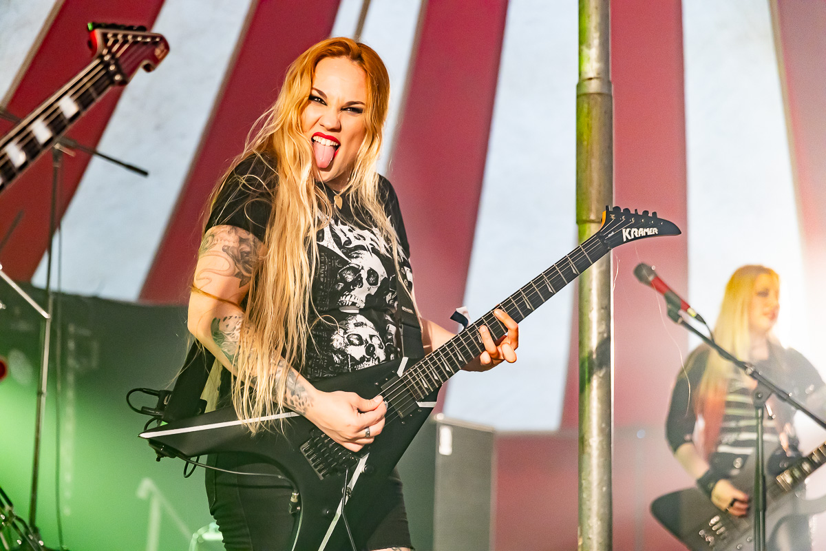 Nervosa @ Antwerp Metal Fest 2024, picture 24, photographed by Marc Verdonck - FrontView Magazine