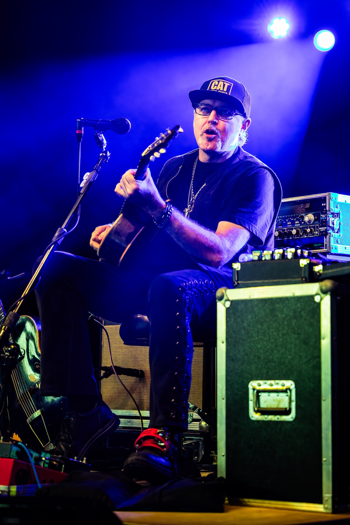 Scott H. Biram @ Blues Peer, picture 6, photographed by Dorien Goetschalckx - FrontView Magazine