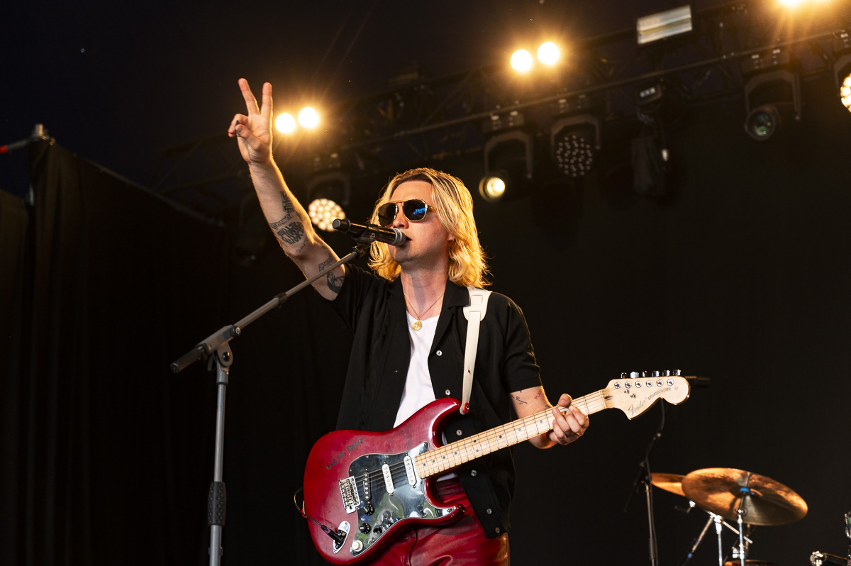 Jett Rebel @ Blues Peer Dag 3, picture 10, photographed by Luc Klinckaert - FrontView Magazine