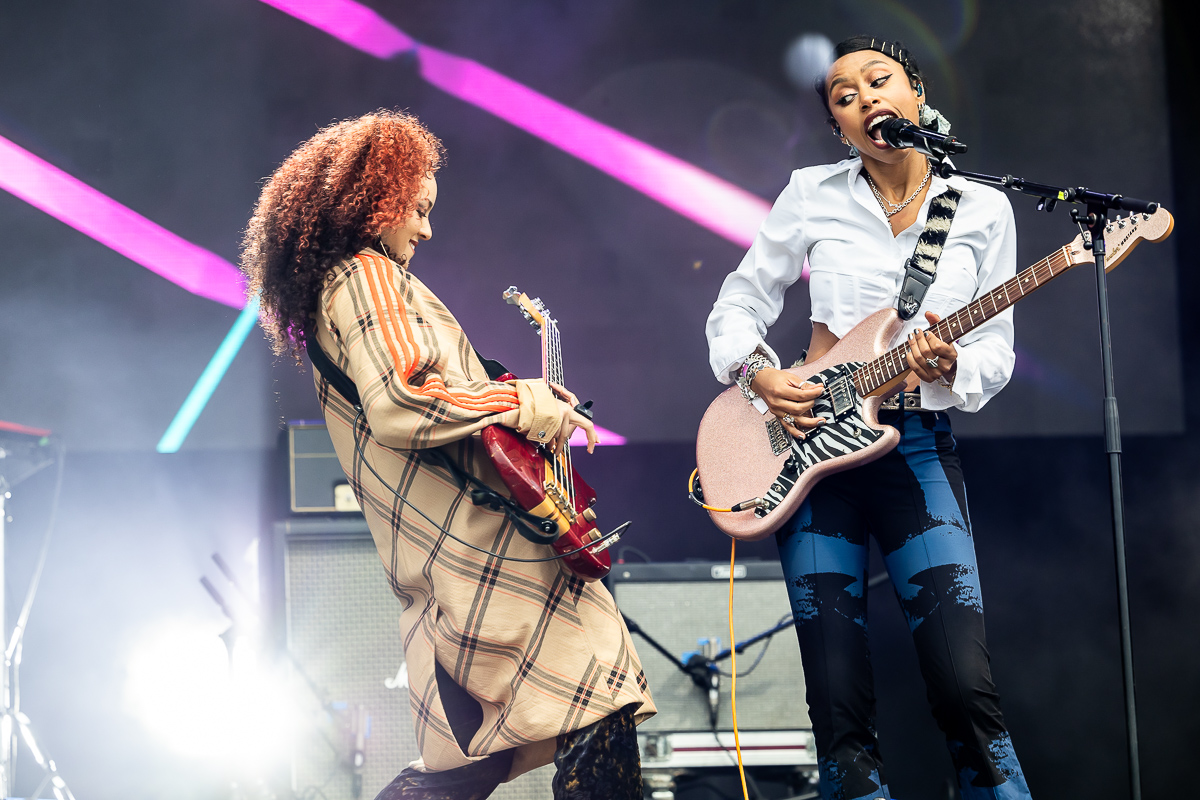 Nova Twins @ Vestrock 2024 dag 2, picture 3, photographed by Marc Verdonck - FrontView Magazine