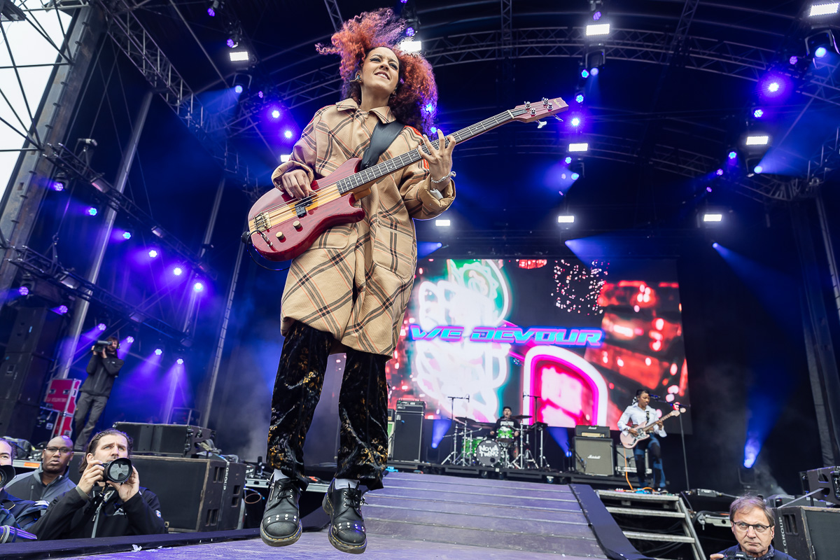 Nova Twins @ Vestrock 2024 dag 2, picture 7, photographed by Marc Verdonck - FrontView Magazine