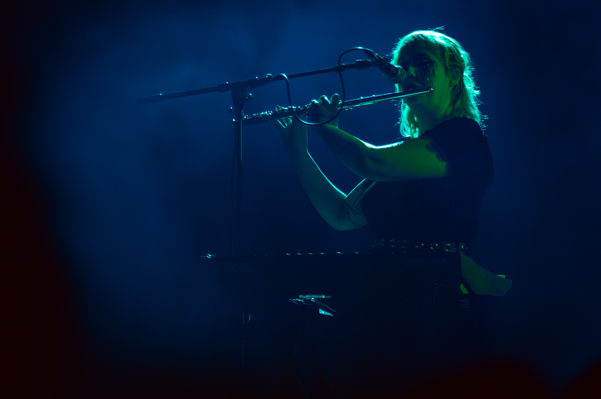 Kælan Mikla @ Ancienne Belgique, picture 1, photographed by Jurgen Van De Maele - FrontView Magazine
