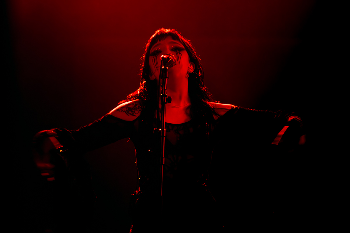 Kælan Mikla @ Ancienne Belgique, picture 5, photographed by Jurgen Van De Maele - FrontView Magazine