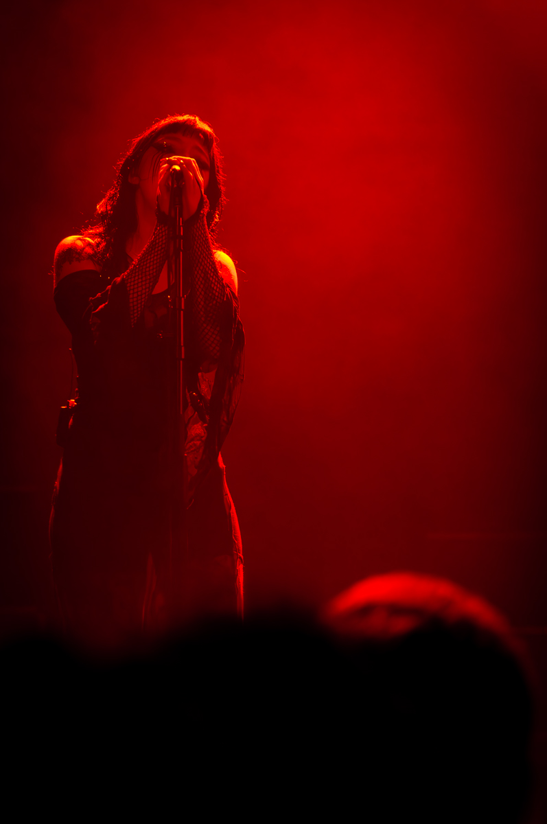 Kælan Mikla @ Ancienne Belgique, picture 6, photographed by Jurgen Van De Maele - FrontView Magazine