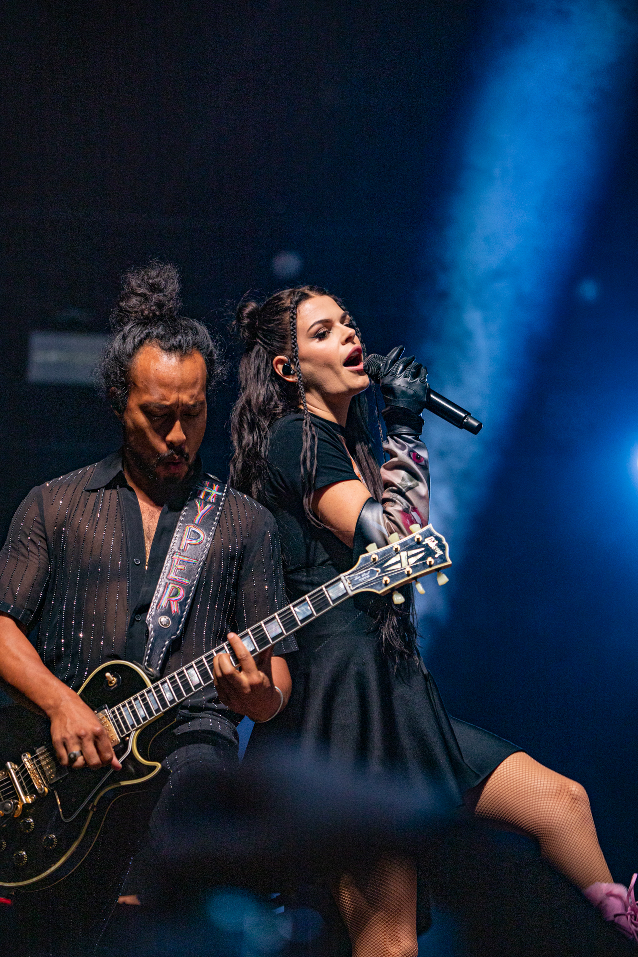 Davina Michelle @ Genk on stage, picture 7, photographed by Leen Verlinden - FrontView Magazine