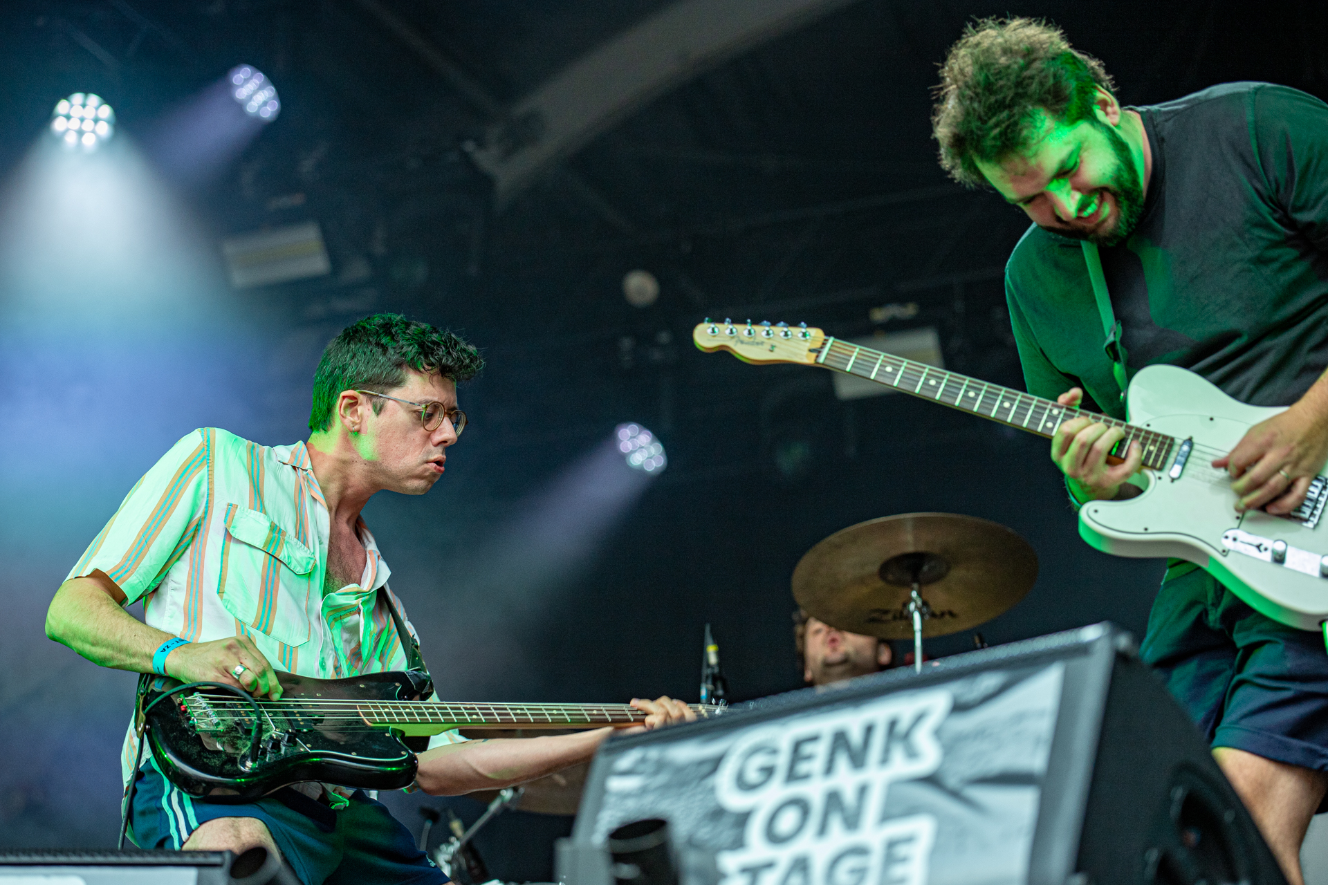 Dirk @ Genk on stage, picture 11, photographed by Leen Verlinden - FrontView Magazine