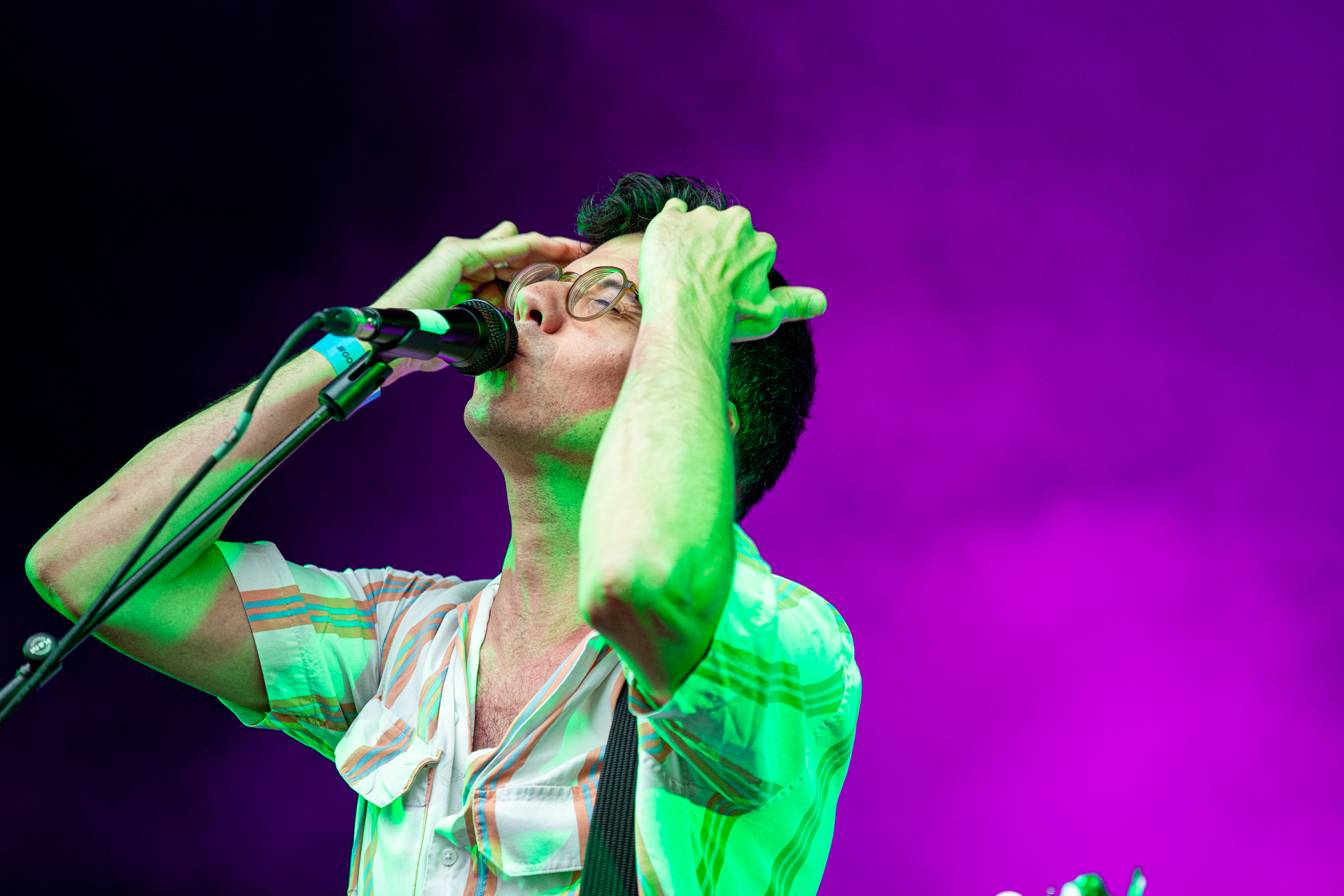 Dirk @ Genk on stage, picture 12, photographed by Leen Verlinden - FrontView Magazine