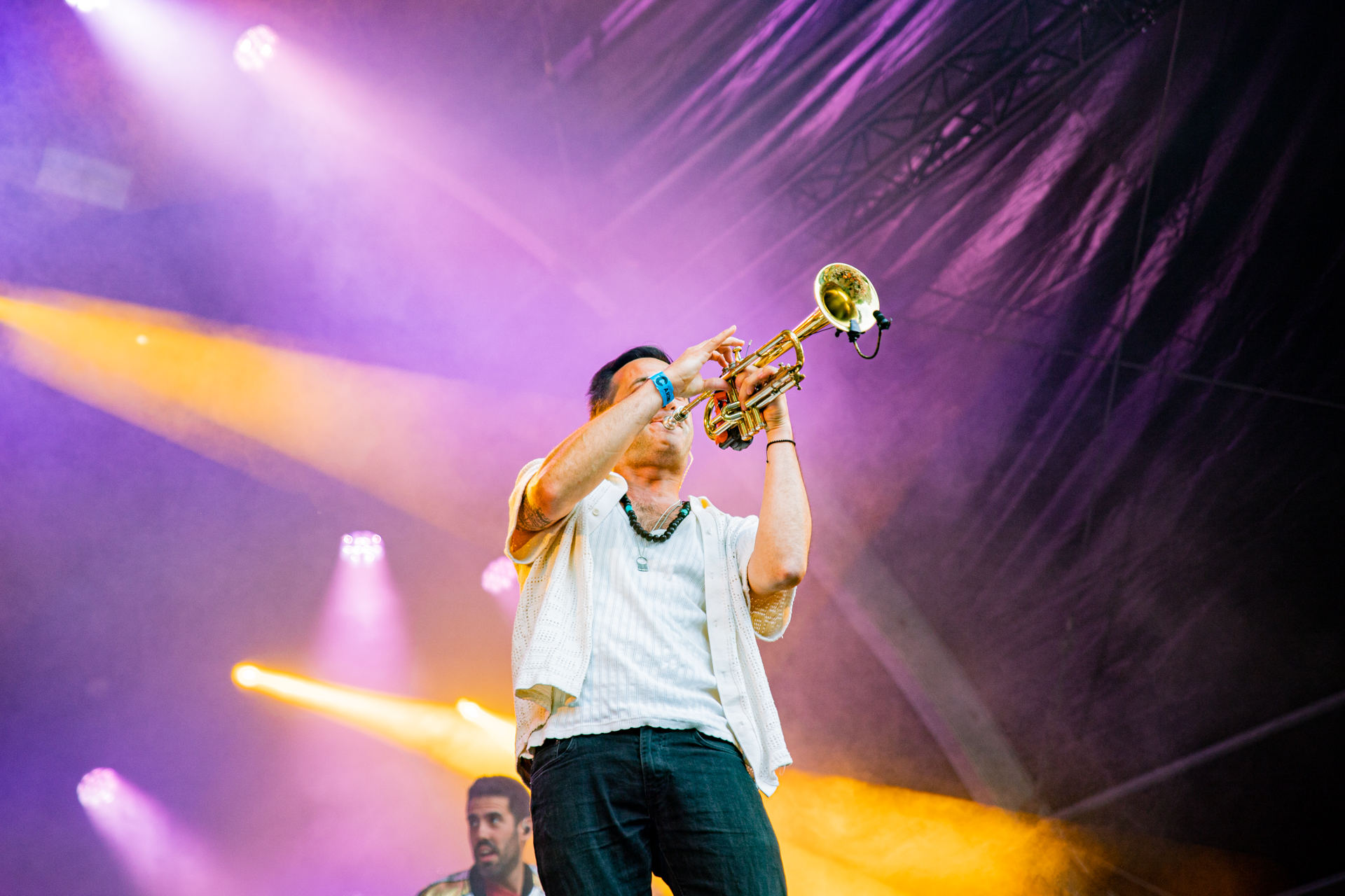 La Pegatina @ Genk on stage, picture 16, photographed by Leen Verlinden - FrontView Magazine