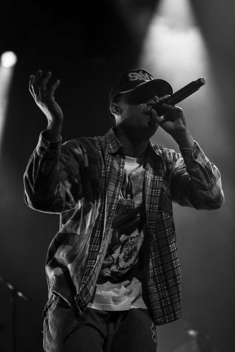Loyle Carner @ 013, picture 6, photographed by Jelle Meersschaut - FrontView Magazine