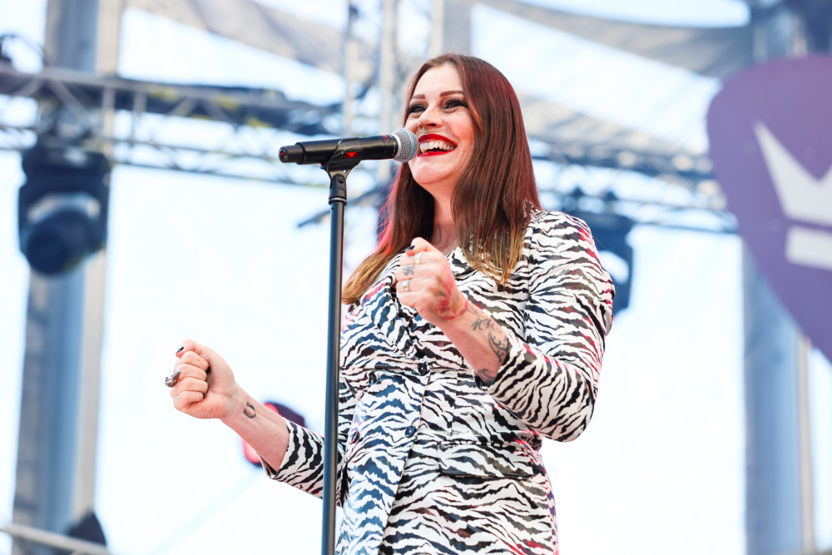 Floor Jansen en Anneke van Giersbergen Royal Park Live, foto 15, foto's door Kitty van de Waart - FrontView Magazine