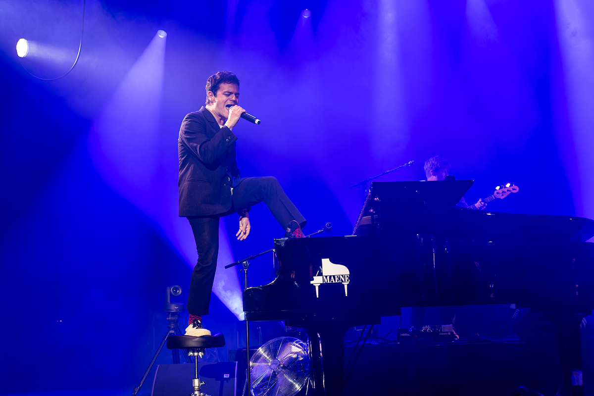 Jamie Cullum @ Gent Jazz, picture 5, photographed by David Johnson - FrontView Magazine