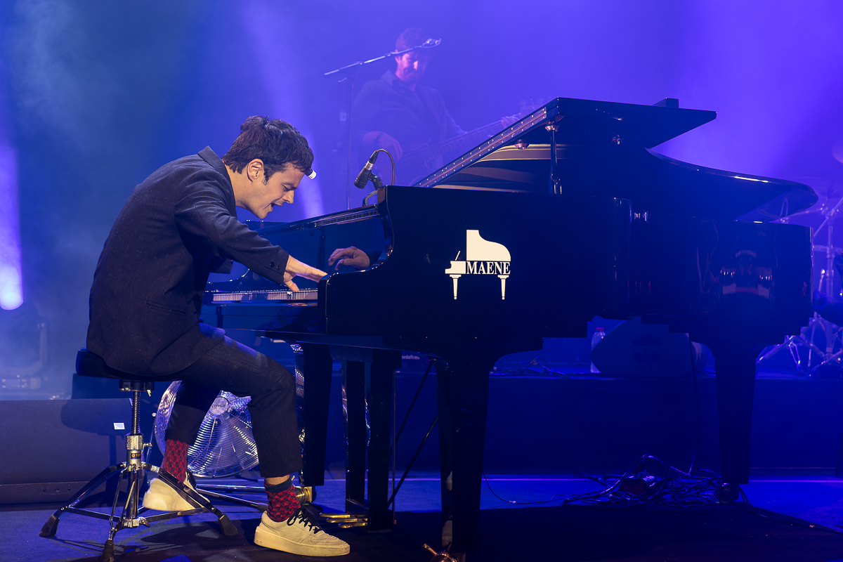 Jamie Cullum @ Gent Jazz, picture 8, photographed by David Johnson - FrontView Magazine