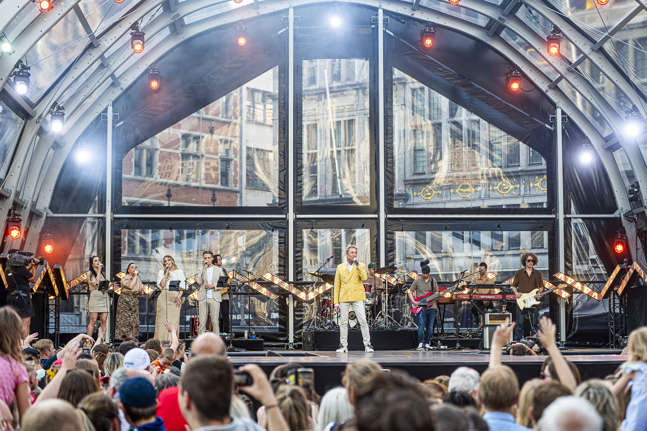 Vlaanderen Feest 2024 @ Grote Markt Antwerpen, foto 44, foto's door Dimitri Vanlommel - FrontView Magazine