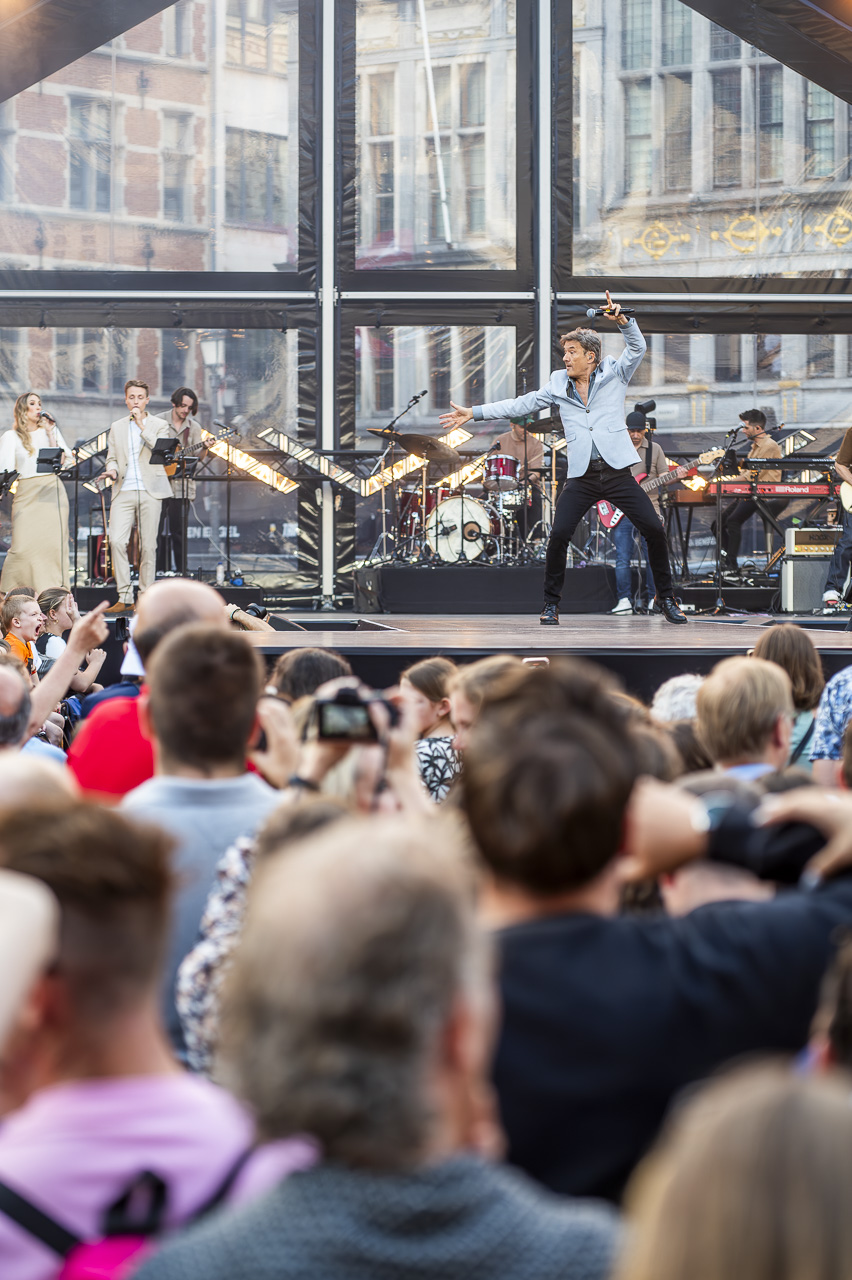 Vlaanderen Feest 2024 @ Grote Markt Antwerpen, foto 54, foto's door Dimitri Vanlommel - FrontView Magazine