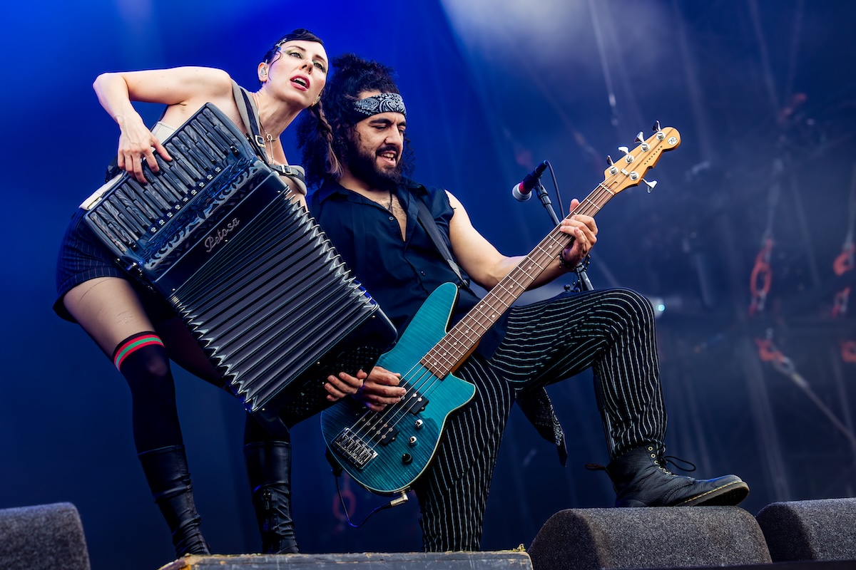 Gogol Bordello @ Bospop, foto 11, foto's door Dorien Goetschalckx - FrontView Magazine