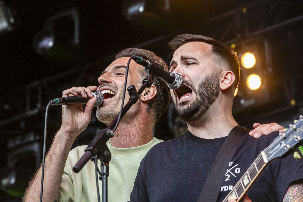 Janez Detd & Friends @ BoerenRock, foto 12, foto's door Edwin Houdevelt - FrontView Magazine