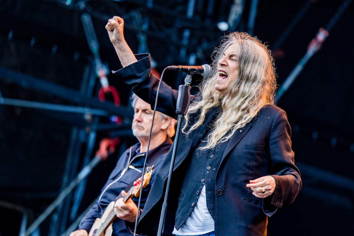 Patti Smith @ Bospop, foto 2, foto's door Dorien Goetschalckx - FrontView Magazine