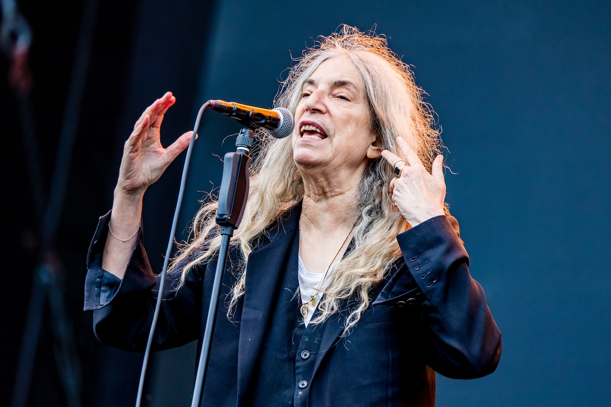 Patti Smith @ Bospop, foto 6, foto's door Dorien Goetschalckx - FrontView Magazine