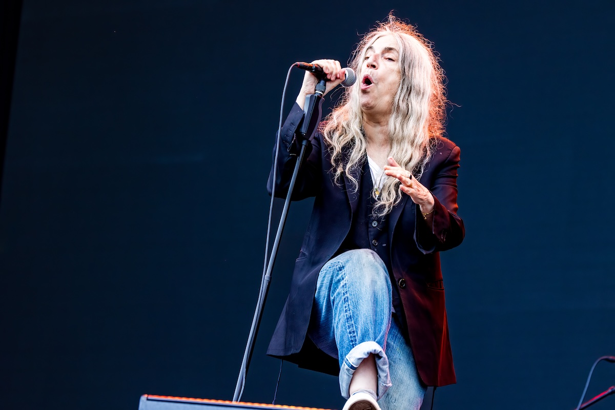 Patti Smith @ Bospop, foto 8, foto's door Dorien Goetschalckx - FrontView Magazine