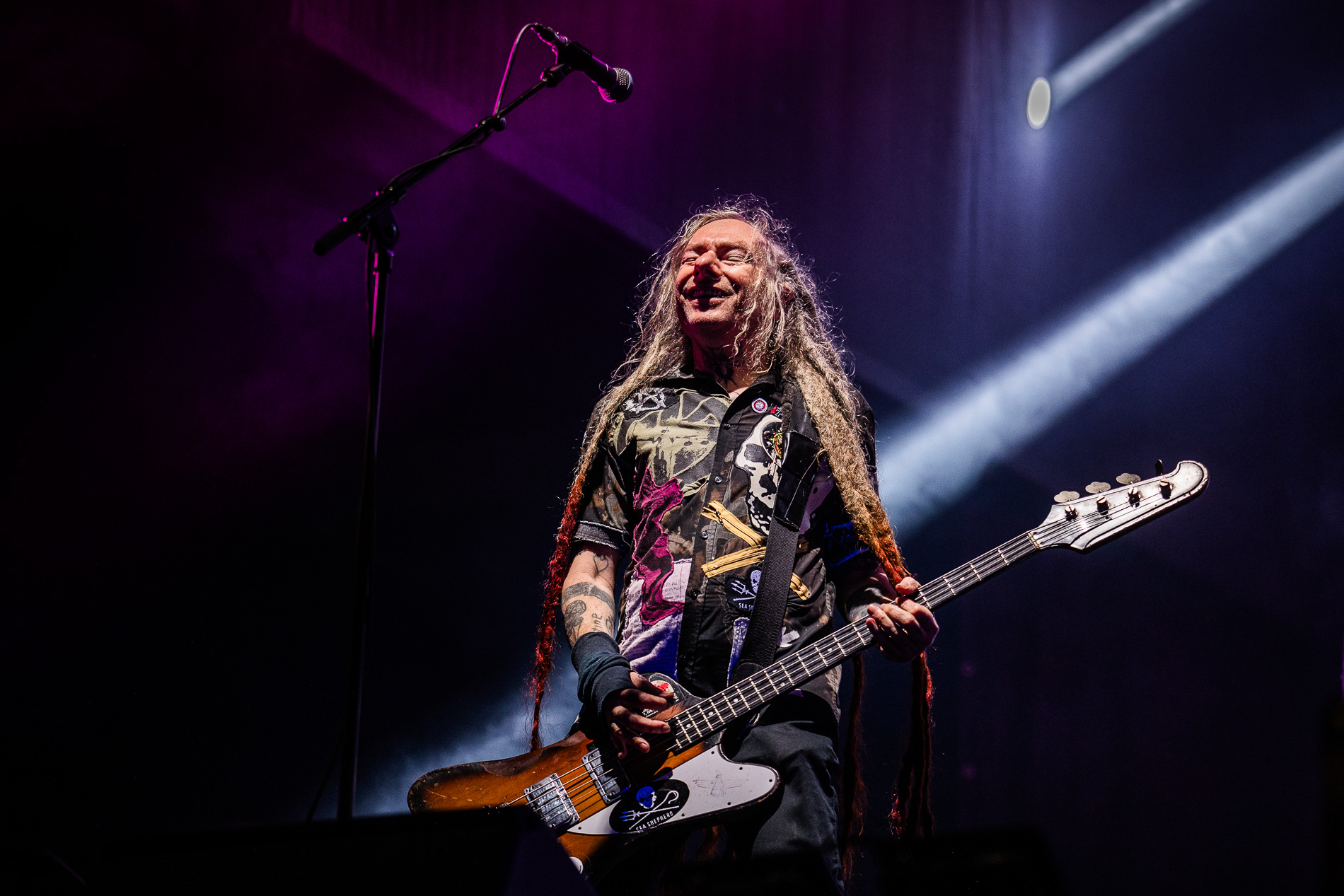 The Levellers @ Beleuvenissen, foto 10, foto's door Jürgen Bruynooghe - FrontView Magazine
