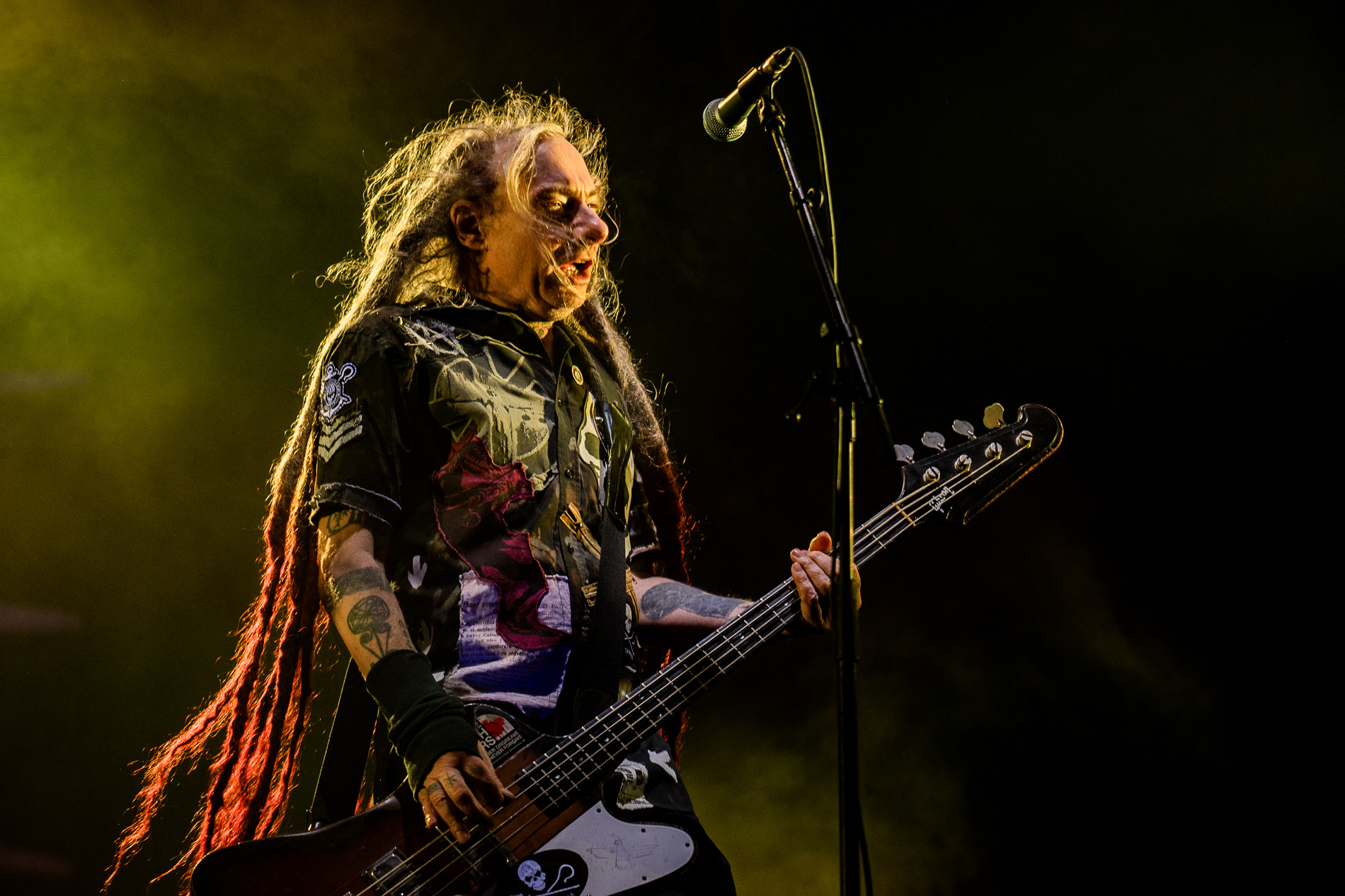 The Levellers @ Beleuvenissen, foto 13, foto's door Jürgen Bruynooghe - FrontView Magazine
