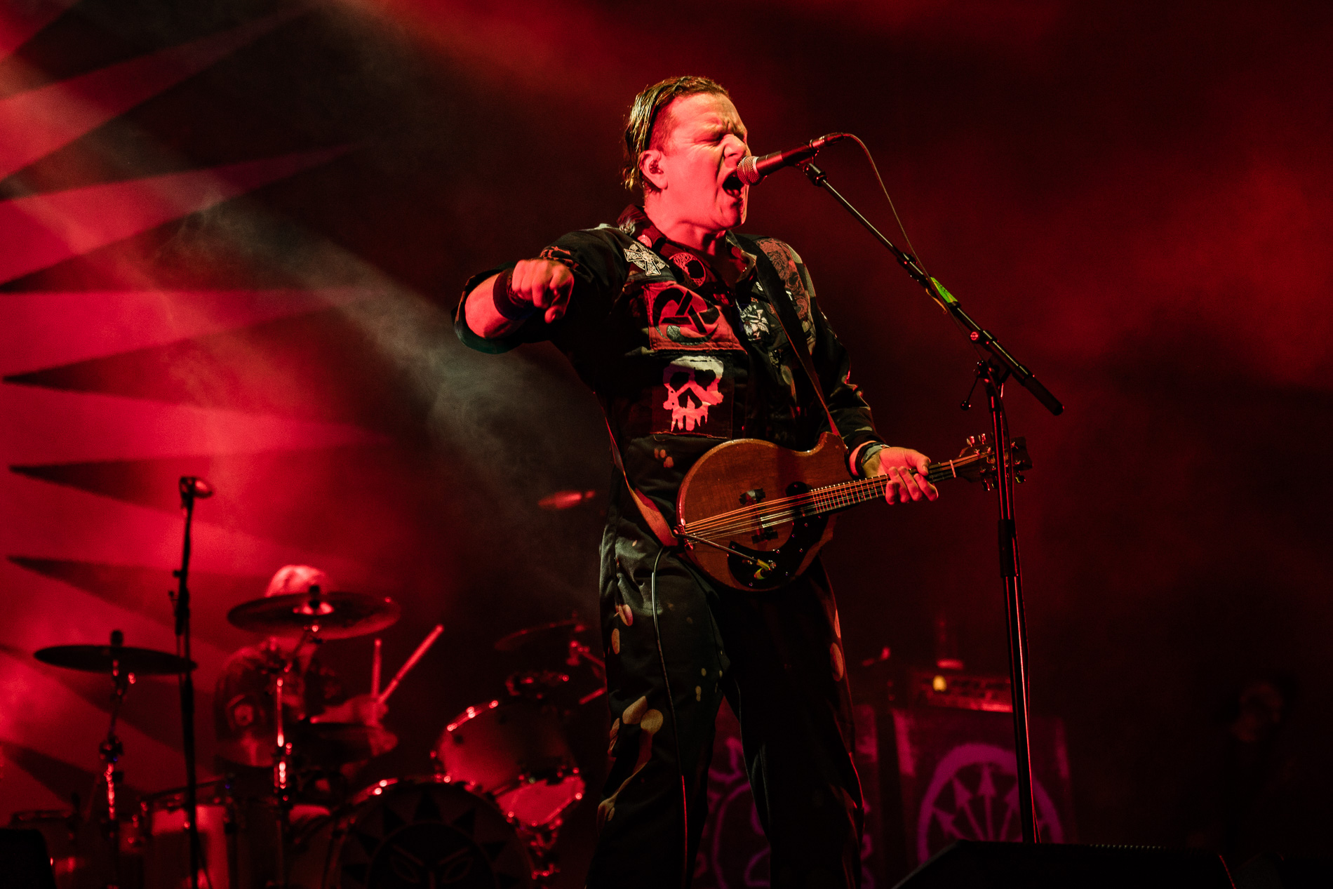 The Levellers @ Beleuvenissen, foto 17, foto's door Jürgen Bruynooghe - FrontView Magazine