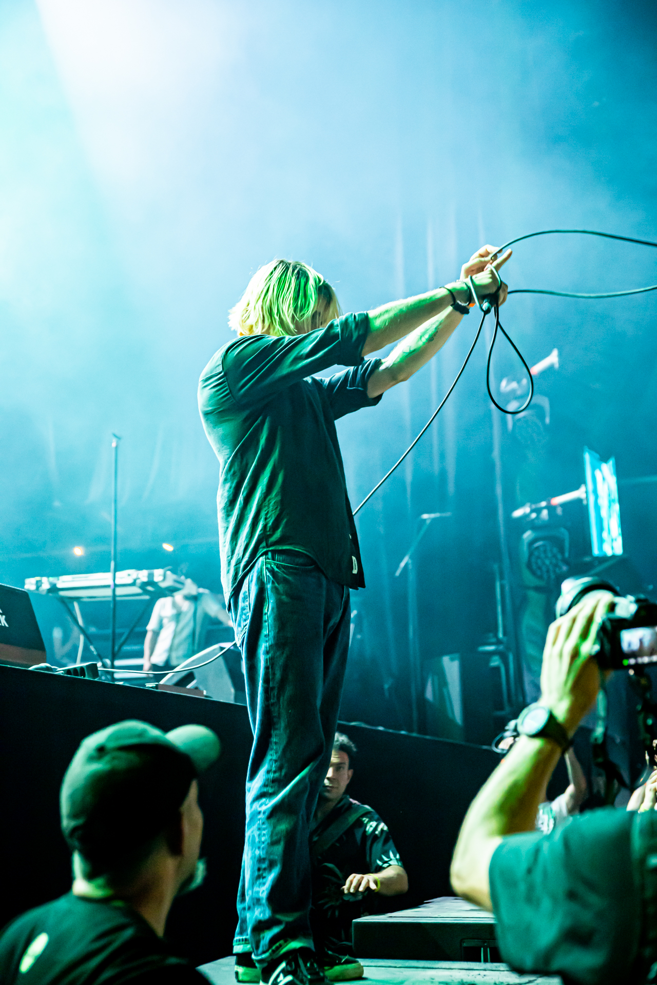 Raketkanon @ Rock Herk, picture 15, photographed by Leen Verlinden - FrontView Magazine
