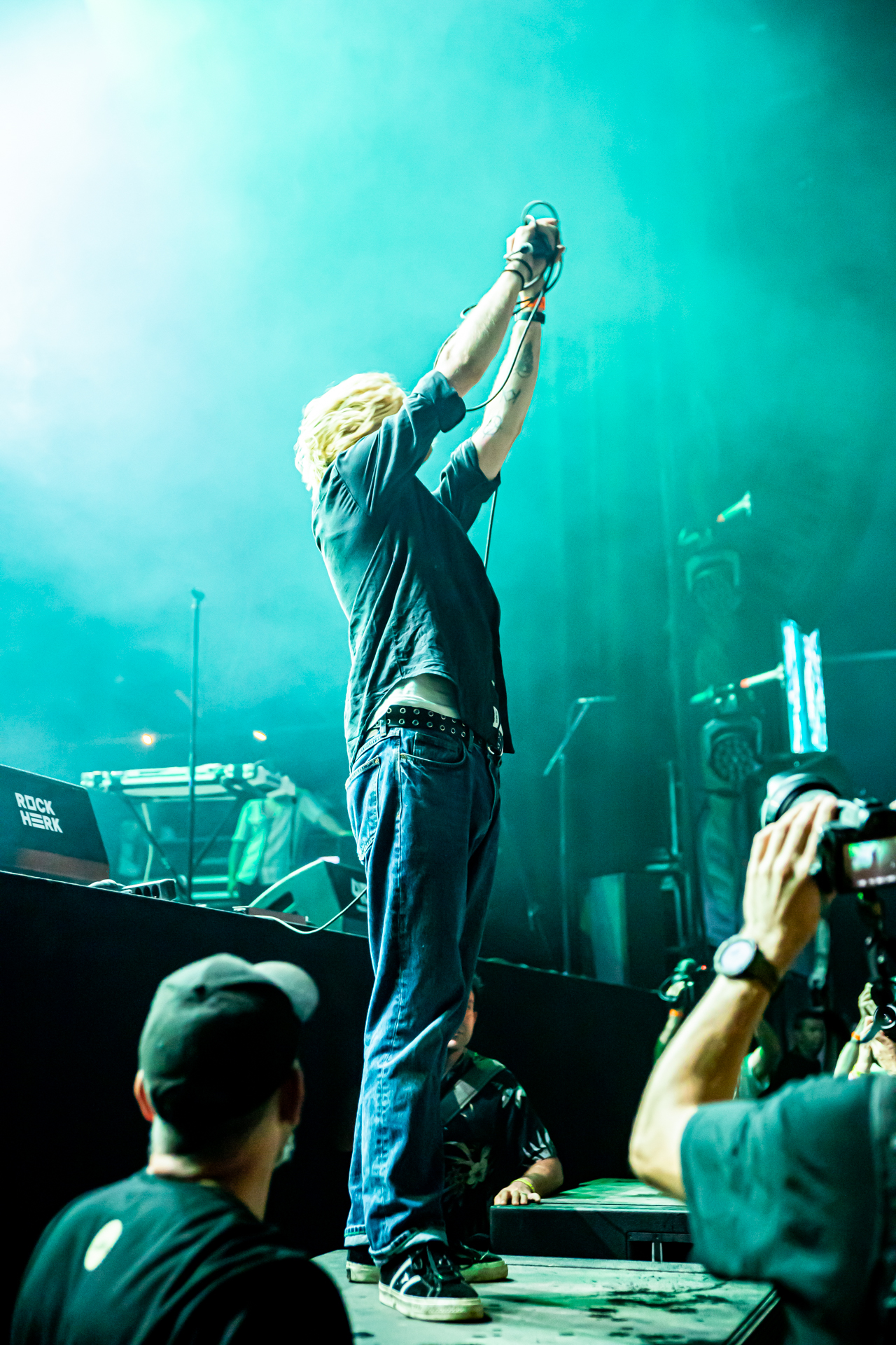 Raketkanon @ Rock Herk, picture 16, photographed by Leen Verlinden - FrontView Magazine