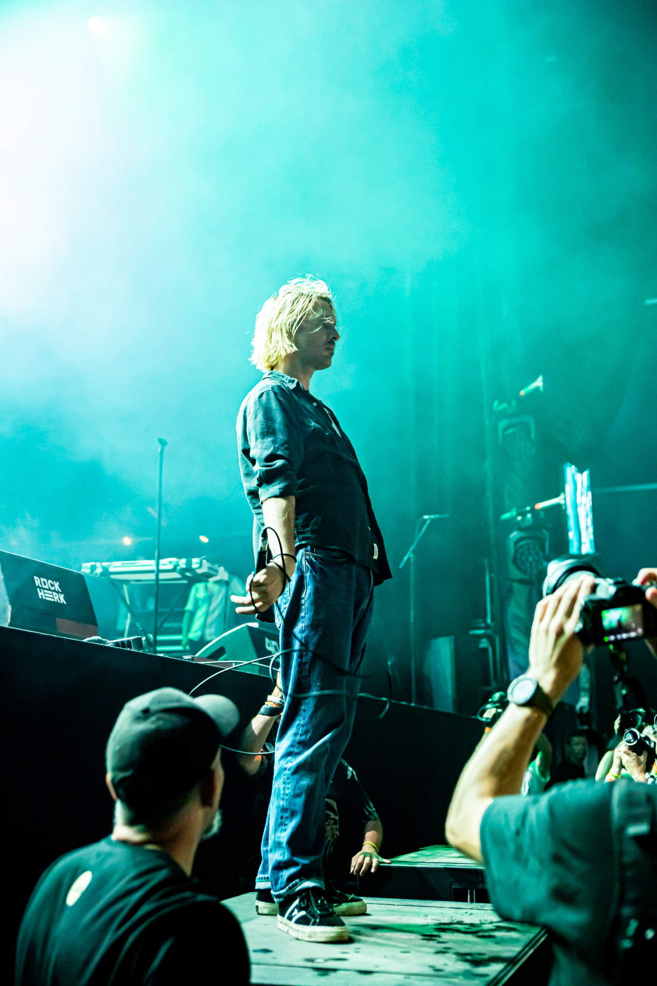 Raketkanon @ Rock Herk, picture 17, photographed by Leen Verlinden - FrontView Magazine