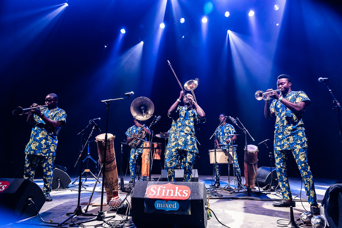 Harmony’s Brass Band @ Sfinks Mixed 2024 zaterdag, foto 1, foto's door Marc Verdonck - FrontView Magazine