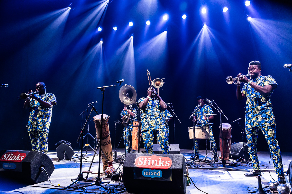 Harmony’s Brass Band @ Sfinks Mixed 2024 zaterdag, foto 4, foto's door Marc Verdonck - FrontView Magazine