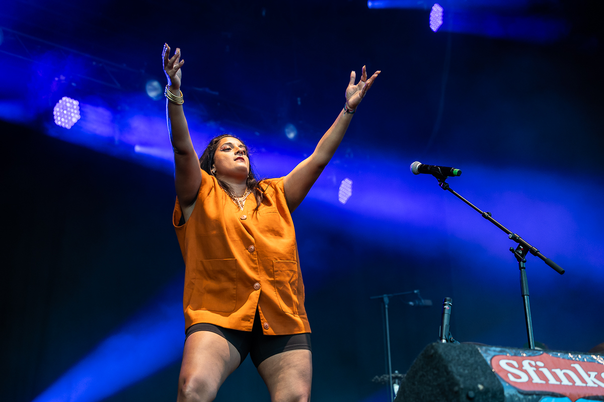Maya Kamaty @ Sfinks Mixed 2024 zaterdag, picture 7, photographed by Marc Verdonck - FrontView Magazine
