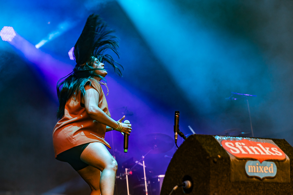 Maya Kamaty @ Sfinks Mixed 2024 zaterdag, picture 16, photographed by Marc Verdonck - FrontView Magazine