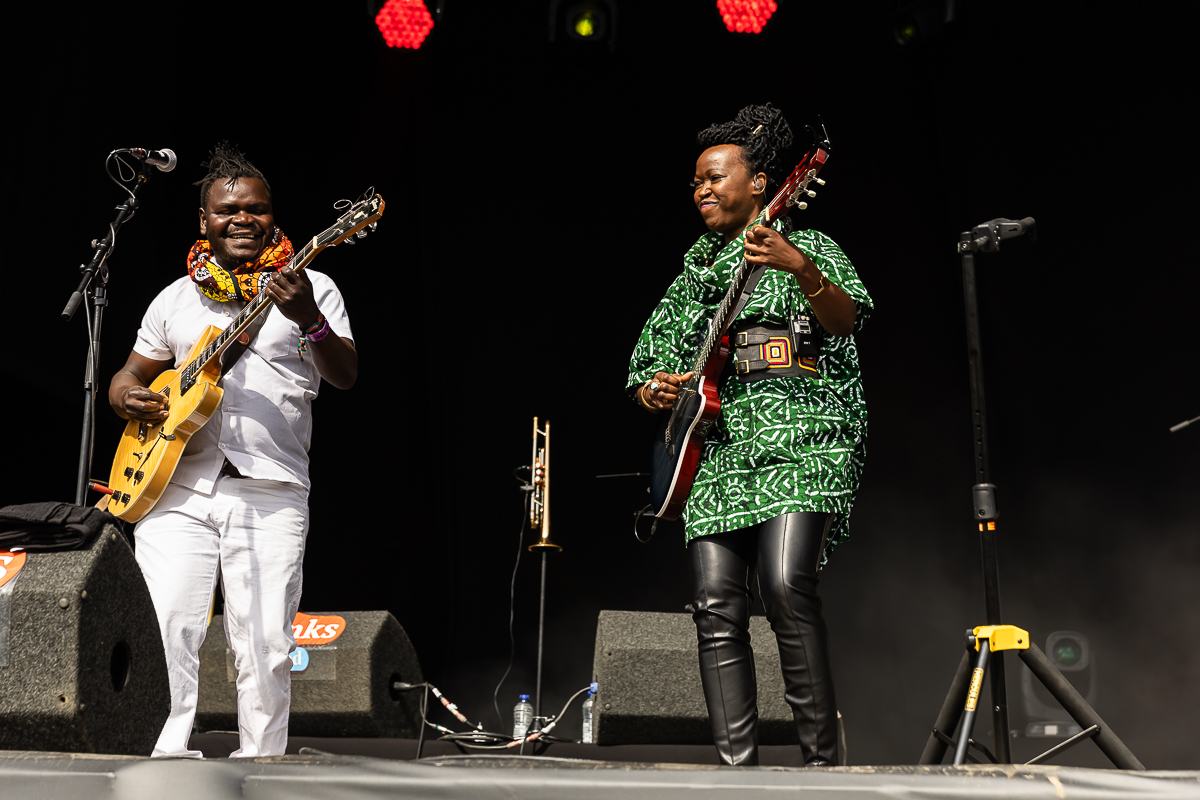 Nina Ogot @ Sfinks Mixed 2024 zaterdag, picture 1, photographed by Marc Verdonck - FrontView Magazine