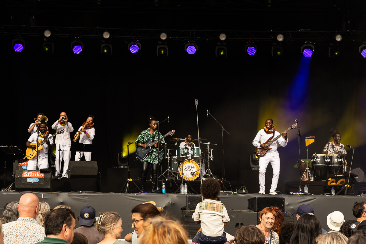 Nina Ogot @ Sfinks Mixed 2024 zaterdag, picture 15, photographed by Marc Verdonck - FrontView Magazine