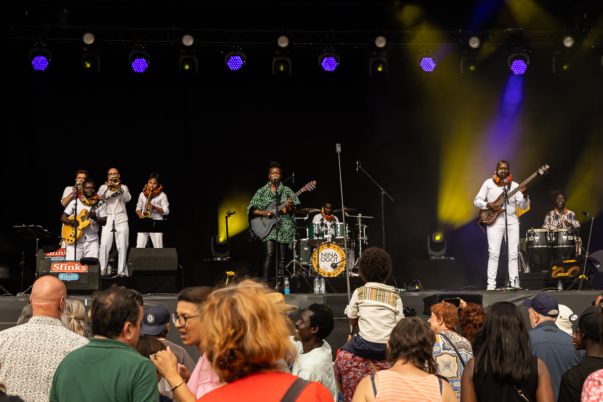 Nina Ogot @ Sfinks Mixed 2024 zaterdag, picture 20, photographed by Marc Verdonck - FrontView Magazine