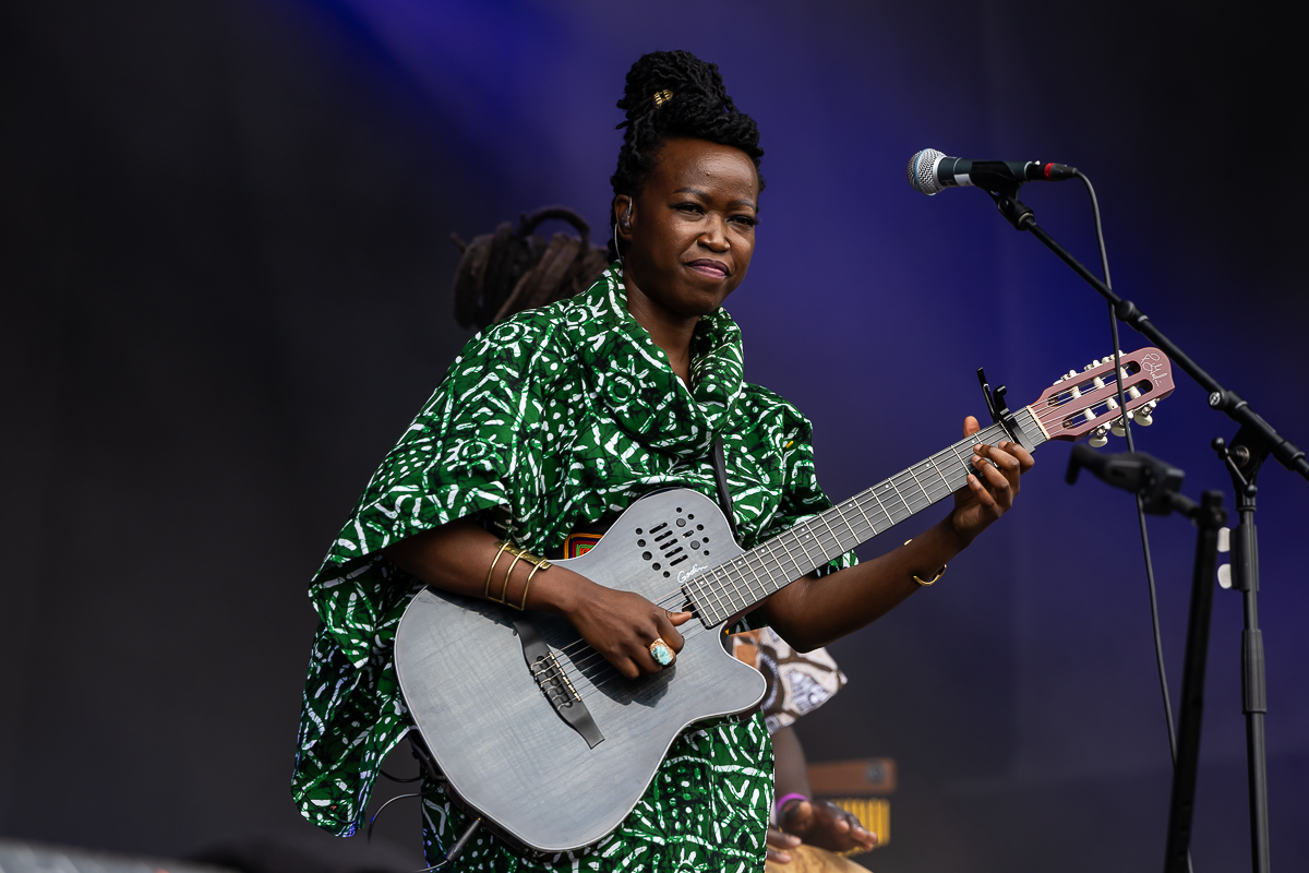 Nina Ogot @ Sfinks Mixed 2024 zaterdag, picture 21, photographed by Marc Verdonck - FrontView Magazine