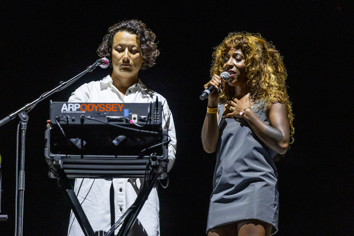 Charlotte Adigery + Bolis Pupul @ Lokerse Feesten 2024, picture 38, photographed by Marc Verdonck - FrontView Magazine