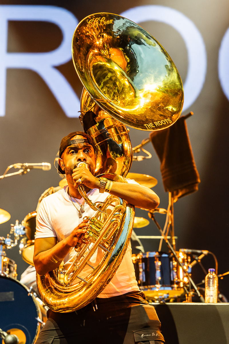 The Roots @ Lokerse Feesten 2024, picture 8, photographed by Marc Verdonck - FrontView Magazine